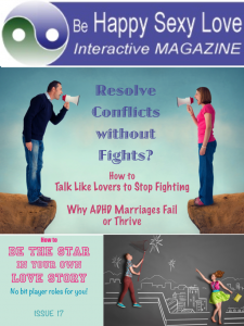 Talk like lovers to stop fights and love well Issue 17 HappySexyLoveAPP.com
